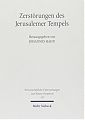 Zerstörungen des Jerusalemer Tempels (Umschlag)